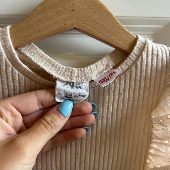 Zara girls bodysuit size 4-5 - Picture 3 of 5